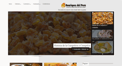 Desktop Screenshot of huariquesdelperu.com